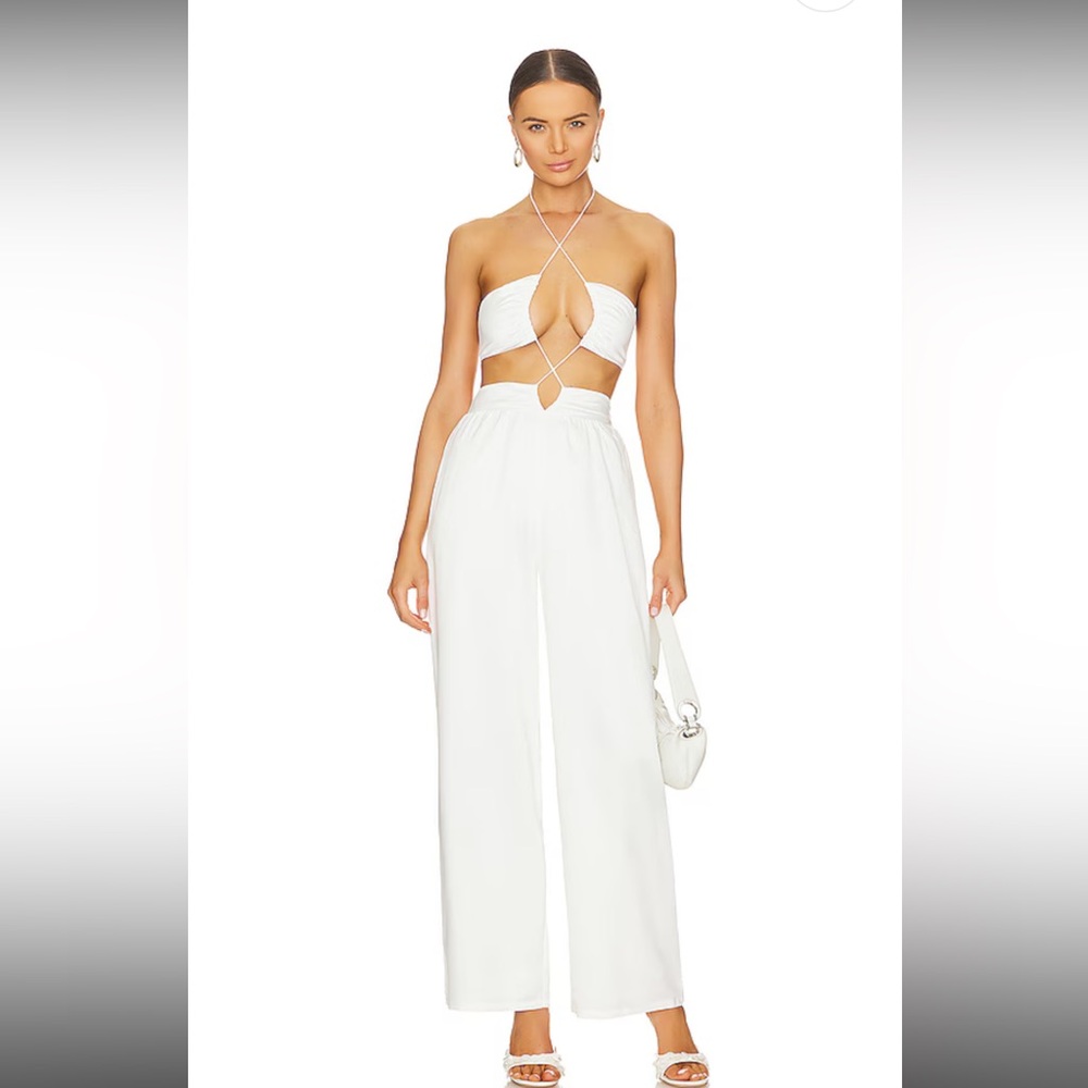 Julia Halter Jumpsuit in White